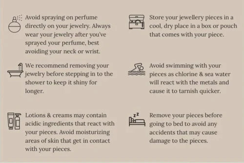 JEWELLERY PRECAUTIONS
