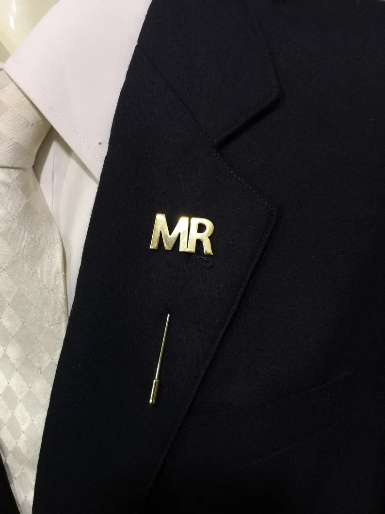INITIAL LAPEL PIN