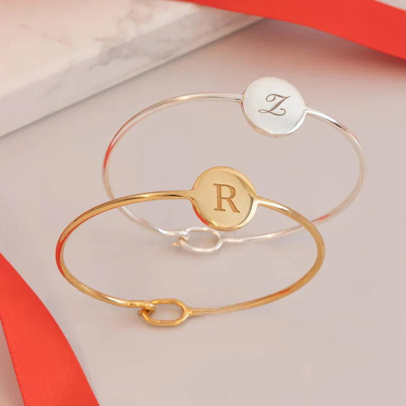 PLATE BANGLE - SILVER